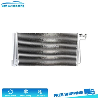 适用于 2012 2013 - 2014 年福特福克斯轿车 2.0L l4 全新铝制空调 3981 冷凝器芯 — 第 1/4 张图片