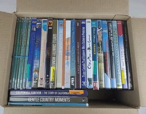 Lot Of 20 Travel DVDs Couch Vacation Rick Steves Europe Alaska Hawaii *AS IS* - Picture 1 of 6