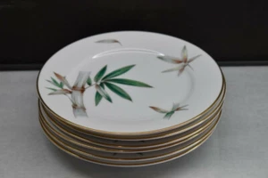 6 Noritake Canton Bamboo 5565 Bread & Butter Plates - Picture 1 of 3