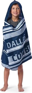 Northwest The Company NFL Dallas Cowboys Youth Hooded Beach Towel 21" x 51" New - Picture 1 of 5