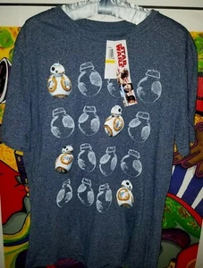 STAR WARS BB 8 T Shirt M The Rise Of Skywalker Disney Licensed Poly / Cotton BB8 - Picture 1 of 7