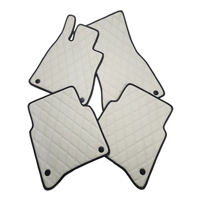 Alfombrillas interiores coche Maybach S500 S580 S680 S63 AMG Macchiato beige personalizadas Foto 1 de 4