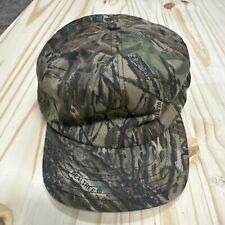 Vintage REALTREE Hat Mens Green Camo Trapper Style Deer Hunting USA Thinsulate