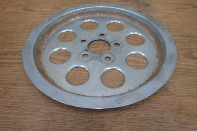 1997 HARLEY DAVIDSON DYNA SUPER GLIDE FXDS 1340 82CI DRIVE BELT PULLEY COVER - Image 1 of 4