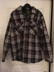 Analog Jacket/Shirt Black/Grey/Blue Medium - Picture 1 of 5