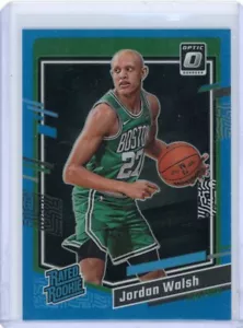 Jordan Walsh 2023-24 Donruss Optic Rated Rookie Light Blue Prizm /249 #227 - Picture 1 of 2
