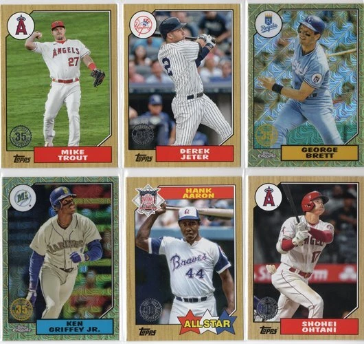 2022 Topps 1987 Inserts -You Pick- **Buy More, Save More** - Image 1 of 1