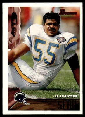 1995 Bowman Junior Seau San Diego Chargers #310 - Image 1 of 2