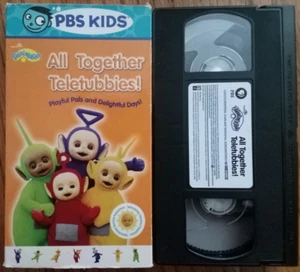 Teletubbies~All Together (VHS 2005) PBS Kids~Late Release~Very Rare & HTF Format - Picture 1 of 14