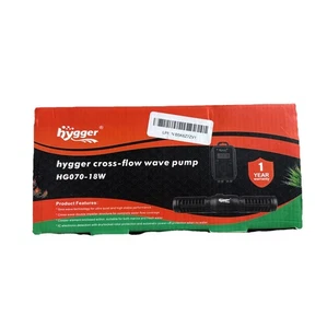 Hygger Cross-Flow Wave Pump HG070-18W - Ultra-Leiser Aquarium Wave Maker mit Con - Bild 1 von 6