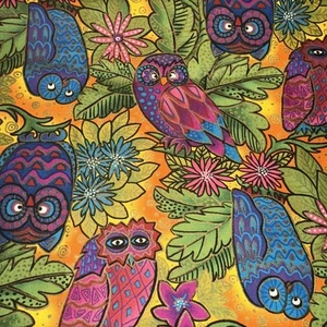 VTG Quilt Blocks & Fabric Scraps Yardage 42” Wide X 25” Neon Forest Fabri 7461 - Picture 1 of 4