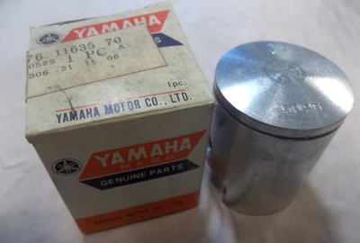 YAMAHA HT1 HT1B HT1BM 1970-1971 O/S .25 PISTÓN NOS OEM 276-11635-70 VINTAGE Foto 1 de 3