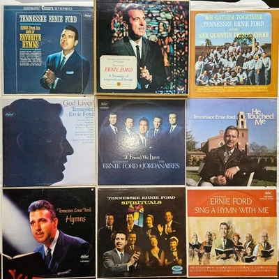 Vtg 14 LP Lot #AIS: Tennessee Ernie Ford Gospel Hymns - Most VG or Better Vinyl - Image 1 of 4