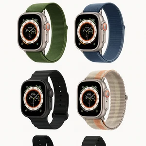 Correa de reloj genérica 49 mm Apple Ultra 1, 2 y 3 titanio. Alpine, Trail Ocean Band - Imagen 1 de 49