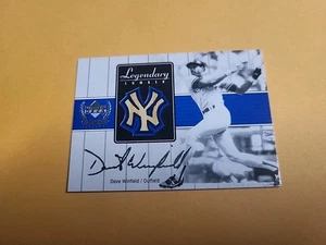 2000 UPPER DECK YANKEE DAVE WINFIELD LEGENDARY LUMBER BAT INSERT SILVER - Picture 1 of 2