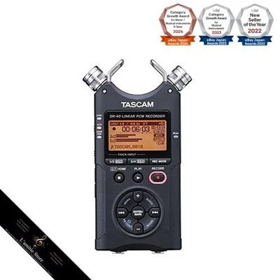 TASCAM 24bit/96kHz Linear PCM Recorder DR-40VERSION2Japan Brandneu - Bild 1 von 4