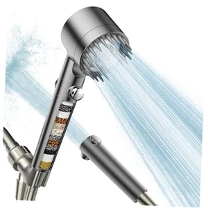 Filtered Shower Head with Handheld, High Pressure Water Flow and Multiple - Picture 1 of 7
