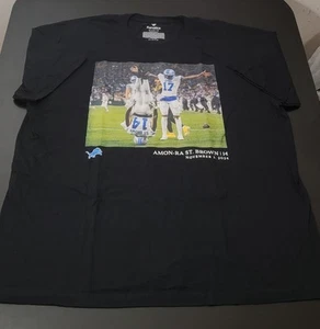Fanatics NFL Detroit Lions Amon-Ra St.Brown Graphic T-shirt XL - Picture 1 of 7