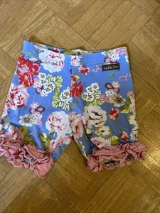Matilda Jane Size 8 Adventure Begins Grasshopper Shorties Shorts Guc - Picture 1 of 6