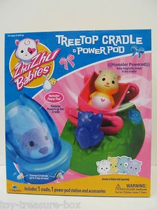 Hasbro Zhu Zhu Babies - Treetop Cradle & Power Pod - Age 4 & Up - Picture 1 of 6