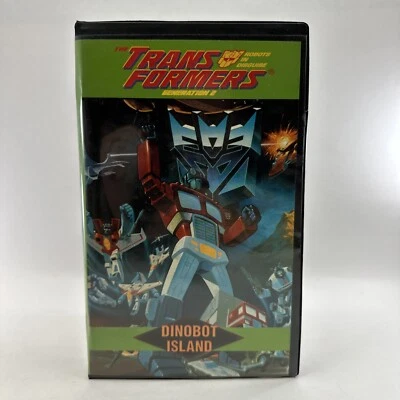 Transformers Generation 2 Dinbot Island VHS clamshell Vintage 1998 Rare HTF - Image 1 of 4