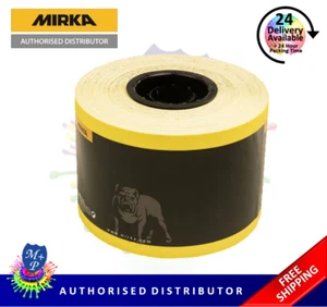 Mirka Hiomant Rotolo di carta abrasiva giallo 115 mm x 50 m - P40 CARTA VETRATA - Foto 1 di 3