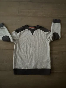 Cherokee Boys Pullover Sweater Size 6-7 Heathered Gray  - Picture 1 of 3
