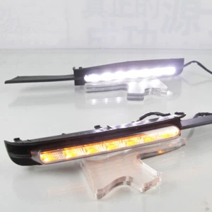 LED DRL Turn Indicator Signal Daytime Running Fog lights Fit For Toyota Mark X - Picture 1 of 8