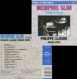 MEMPHIS SLIM - PHILIPPE LEJEUNE  dialog in boogie  - Foto 1 di 1