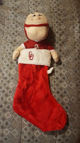 Oklahoma Sooners Mascot Stocking OU Football NCAA Cover