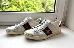 Gucci Ace White Bee Damen Sneaker Größe UK 4 EU 37 - Bild 1 von 23
