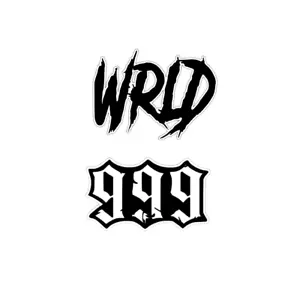 JUICE WRLD 999 Decals - Cars Trucks Windows Wall Laptops Tablets Boats Lockers - Picture 1 of 4
