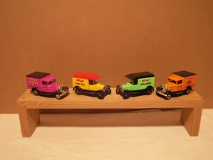 Streichholzschachtel 4er Set Model T Trucks - Bild 1 von 7