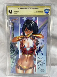 GRIMM FAIRY TALES #12 NYCC IRON HEART COSPLAY E-BAS VARIANT REALM WAR CBCS 9.8 - Bild 1 von 5