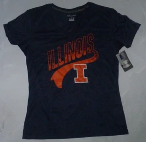 NUEVA NCAA Illinois Fighting Illini Camiseta Mujeres Damas L Grande 11 13 Nueva con Etiquetas P356 - Imagen 1 de 1