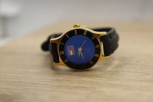 Vintage Women’s Tommy Hilfiger Watch 1238 Genuine Leather Band, New Battery - Picture 1 of 6