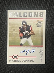 Michael Jenkins 2004 Topps Signature Edition On-Card Auto 1388/1499 Falcons - Bild 1 von 2