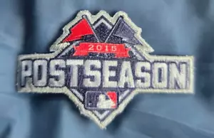 2015 Official MLB Post Season Playoffs Logo Jersey Sleeve Patch Emblem Baseball - Picture 1 of 1