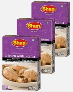 Shan Chicken White Korma Masala 40 g ( 3 Pack ) - Picture 1 of 1