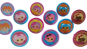24 Lalaloopsy Doll Assorted Cupcake Ring Topper Super Cute Favor New - Picture 1 of 1