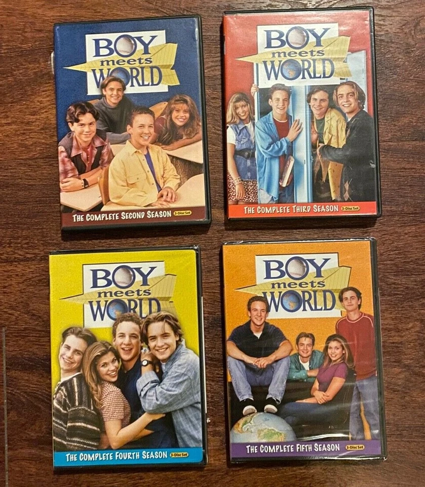Boy Meets World DVD Lot Seasons 2,3,4,5  - Image 1 of 1
