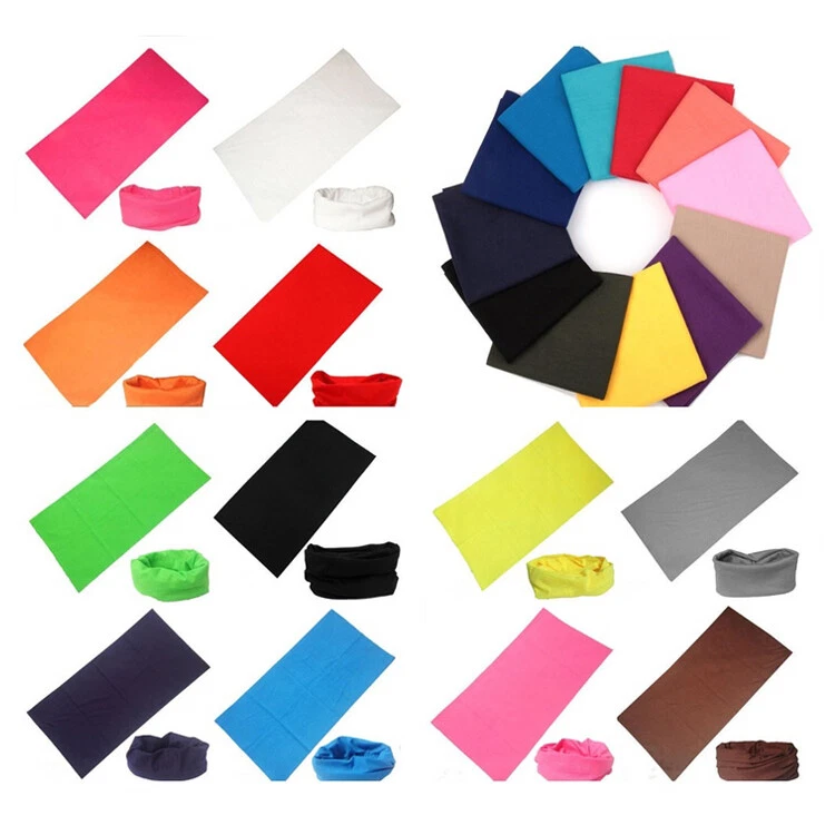 Solid Colour Fishing Face Shields Mask Cover Neck Gaiter Tube Scarf Headwear PFS - image 1 of 1