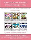 Learning Sheets for Preschool (Full color brain teasing puzzles for kids - Vol 1