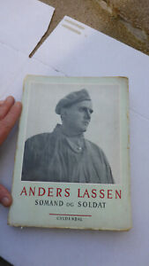 old book Anders Lassen sømand og soldat Hans mor Victoria Cross 1949 Danish