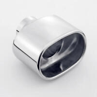 2 1/4 In 4 Out 7 Length Double Wall 304 Stainless Steel Exhaust Tip for BMW 335i 