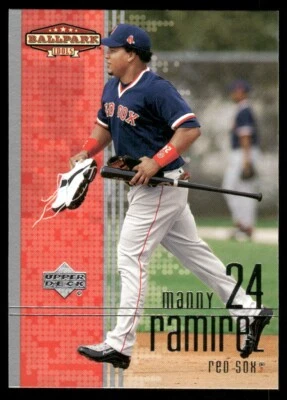 Manny Ramirez Boston Red Sox #53 2002 Upper Deck Ballpark Idols Baseball - Image 1 of 2