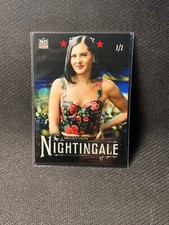 2023 P4P MMA NIGHTINGALE  MEGAN OLIVI   CUSTOM TRADING CARD 1/1 UFC ACEO