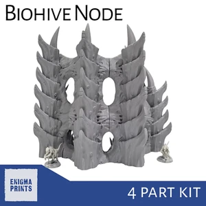 Biohive Node - Terreno stampato in 3D in tirannide 28 mm per Wargaming da tavolo - Foto 1 di 8