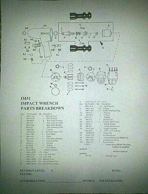 SNAP ON IM51,IM51A,IM51B HAMMER PIN SET IM51-407B, IM51407B OEM NUMBER 1/2" DR. - Image 1 of 2