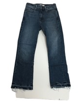 Fidelity Hayden High Rise Crop Flare Jeans Size 24